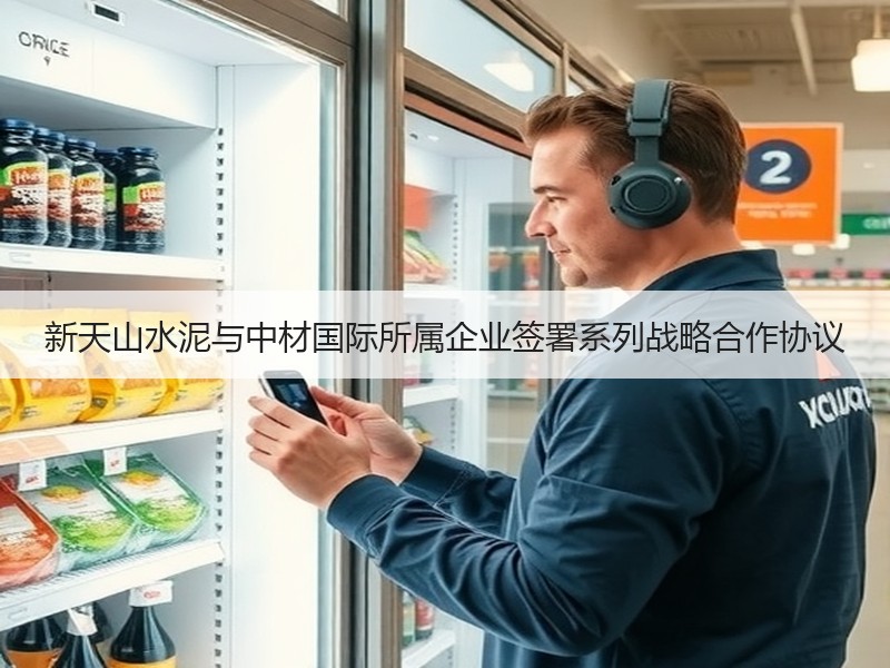新天山水泥与中材国际所属企业签署系列战略合作协议
