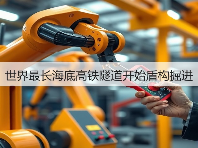 世界最长海底高铁隧道开始盾构掘进(图2)