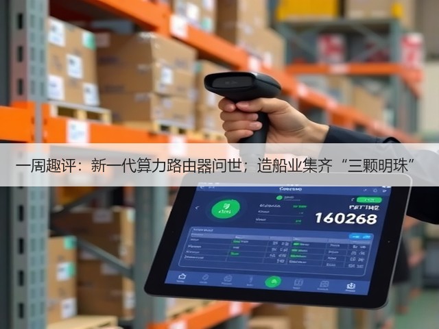 一周趣评:新一代算力路由器问世;造船业集齐“三颗明珠”(图3) 一周趣评:新一代算力路由器问世;造船业集齐“三颗明珠”(图3)
