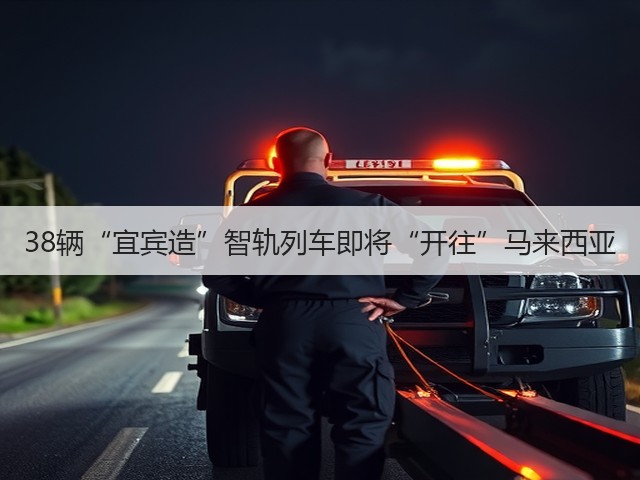 38辆“宜宾造”智轨列车即将“开往”马来西亚(图2) 38辆“宜宾造”智轨列车即将“开往”马来西亚(图2)