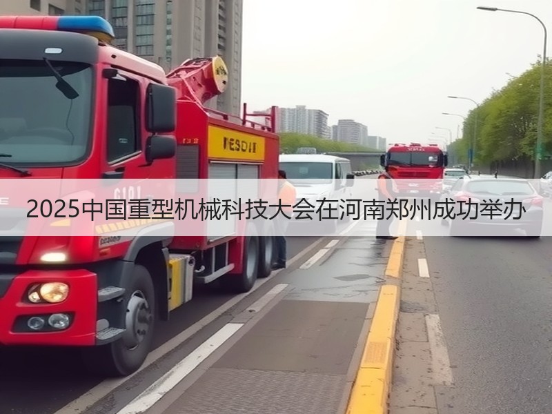 2025中国重型机械科技大会在河南郑州成功举办