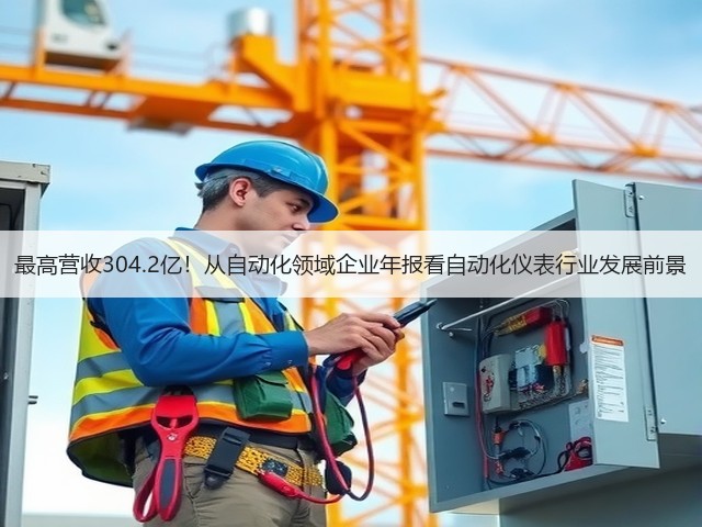 最高营收304.2亿!从自动化领域企业年报看自动化仪表行业发展前景(图1) 最高营收304.2亿!从自动化领域企业年报看自动化仪表行业发展前景(图1)