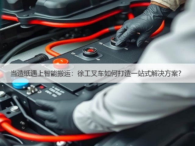 当造纸遇上智能搬运:徐工叉车如何打造一站式解决方案?(图3) 当造纸遇上智能搬运:徐工叉车如何打造一站式解决方案?(图3)
