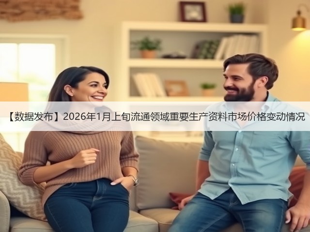 【数据发布】2026年1月上旬流通领域重要生产资料市场价格变动情况(图3) 【数据发布】2026年1月上旬流通领域重要生产资料市场价格变动情况(图3)