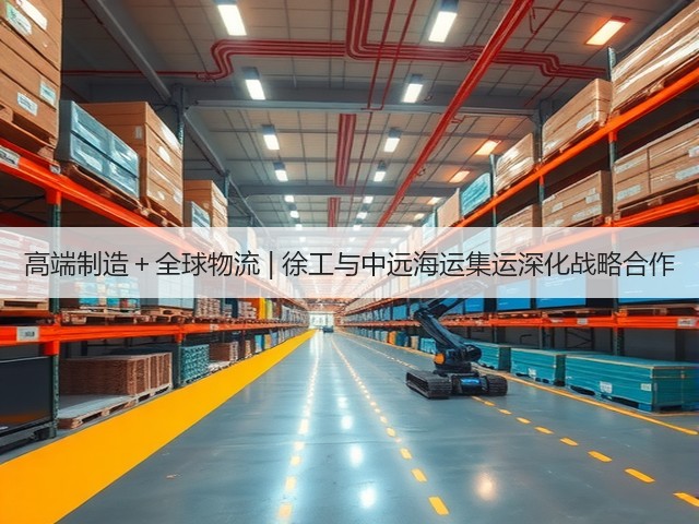 高端制造＋全球物流 | 徐工与中远海运集运深化战略合作(图2)