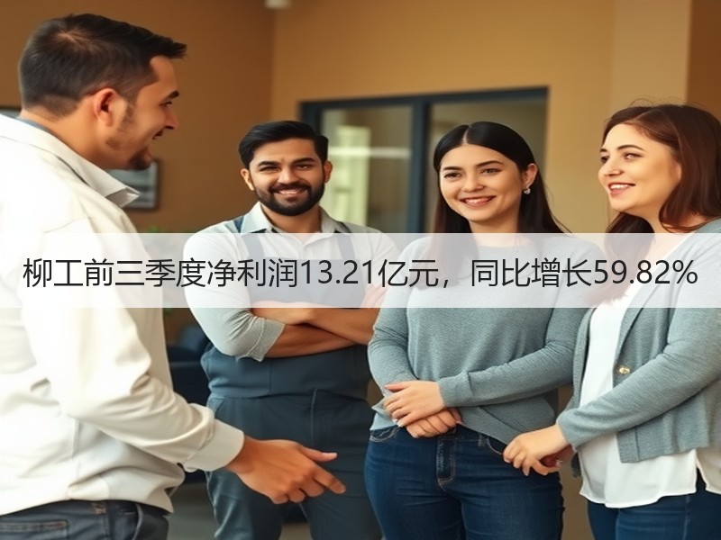 柳工前三季度净利润13.21亿元,同比增长59.82% 柳工前三季度净利润13.21亿元,同比增长59.82%