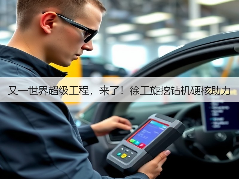 又一世界超级工程，来了！徐工旋挖钻机硬核助力