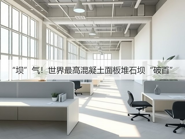 “坝”气！世界最高混凝土面板堆石坝“破百”(图3)