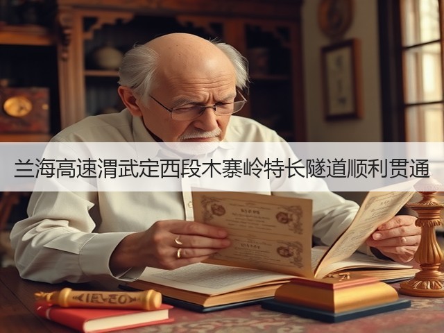 兰海高速渭武定西段木寨岭特长隧道顺利贯通(图2) 兰海高速渭武定西段木寨岭特长隧道顺利贯通(图2)