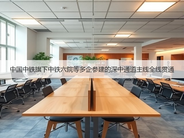 中国中铁旗下中铁六院等多企参建的深中通道主线全线贯通(图1)