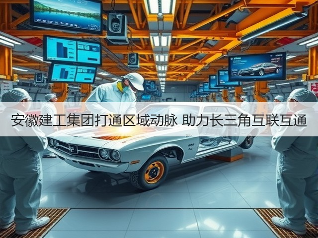 安徽建工集团打通区域动脉 助力长三角互联互通(图1)