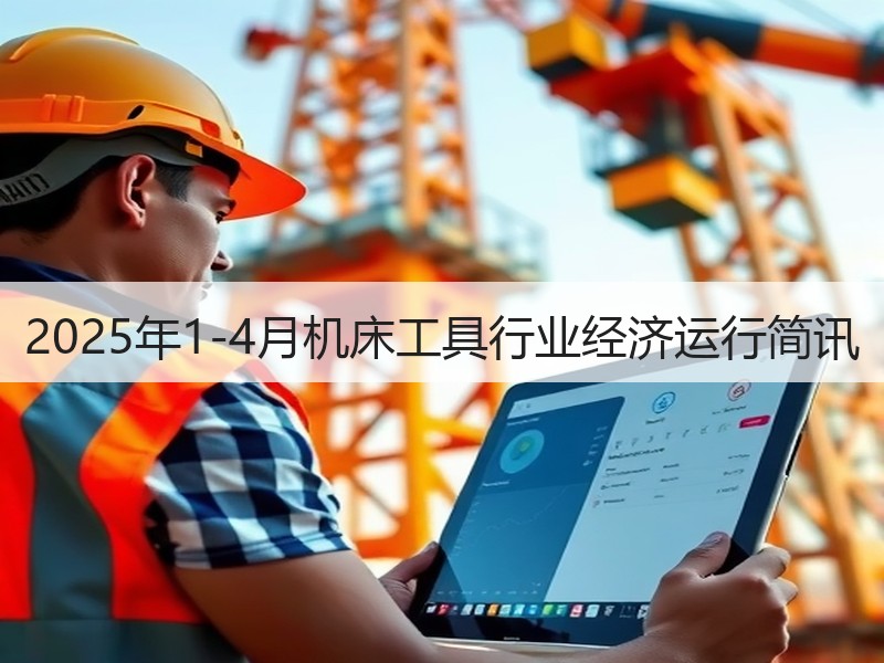 2025年1-4月机床工具行业经济运行简讯