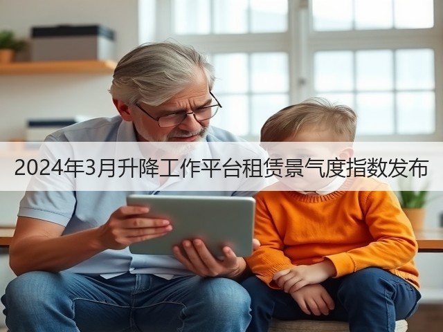 2024年3月升降工作平台租赁景气度指数发布(图1) 2024年3月升降工作平台租赁景气度指数发布(图1)