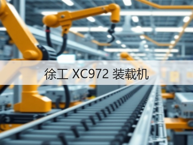 徐工 XC972 装载机(图2) 徐工 XC972 装载机(图2)