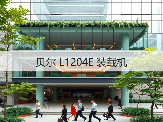 贝尔 L1204E 装载机(图1) 贝尔 L1204E 装载机(图1)