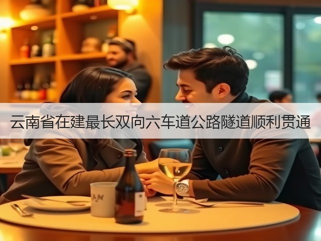 云南省在建最长双向六车道公路隧道顺利贯通(图2)