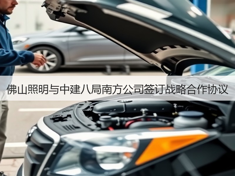 佛山照明与中建八局南方公司签订战略合作协议