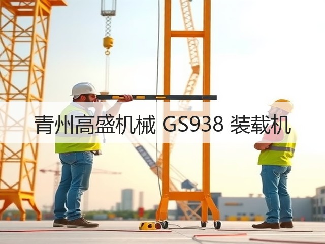 青州高盛机械 GS938 装载机(图3)