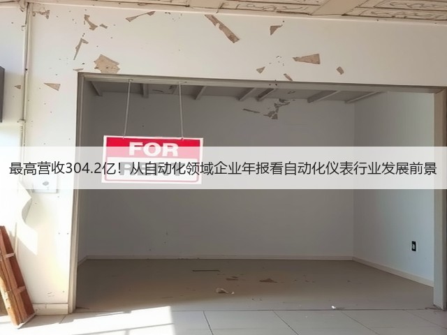 最高营收304.2亿!从自动化领域企业年报看自动化仪表行业发展前景(图2) 最高营收304.2亿!从自动化领域企业年报看自动化仪表行业发展前景(图2)