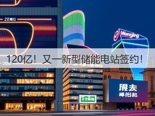 120亿！又一新型储能电站签约！(图3)