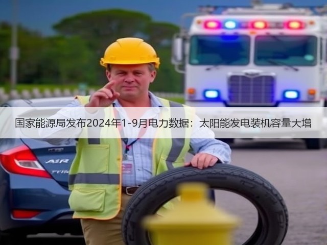 国家能源局发布2024年1-9月电力数据：太阳能发电装机容量大增(图1)