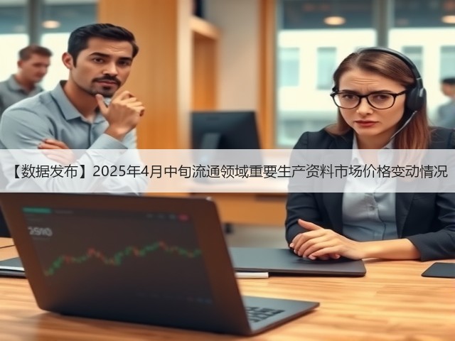 【数据发布】2025年4月中旬流通领域重要生产资料市场价格变动情况(图1)