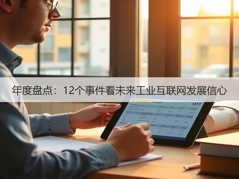 年度盘点：12个事件看未来工业互联网发展信心