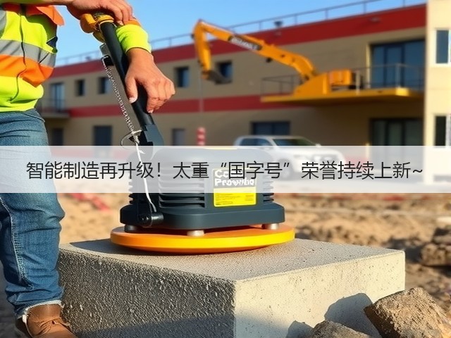 智能制造再升级！太重“国字号”荣誉持续上新~(图1)