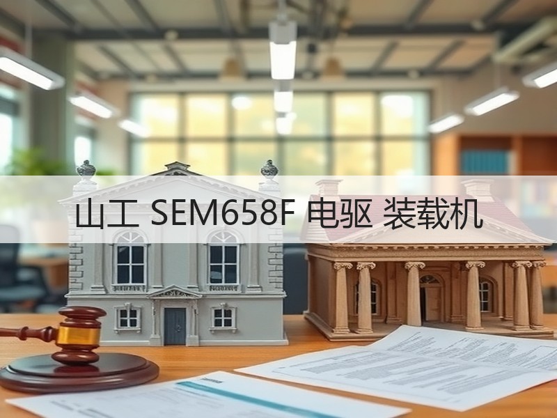 山工 SEM658F 电驱 装载机 山工 SEM658F 电驱 装载机