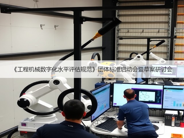 《工程机械数字化水平评估规范》团体标准启动会暨草案研讨会(图3)