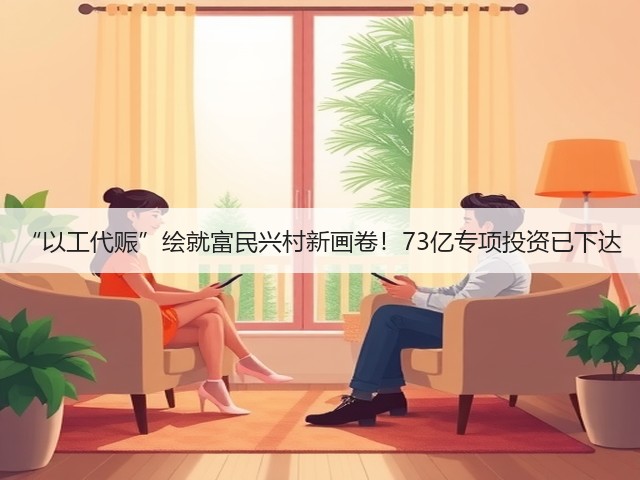“以工代赈”绘就富民兴村新画卷!73亿专项投资已下达(图3) “以工代赈”绘就富民兴村新画卷!73亿专项投资已下达(图3)