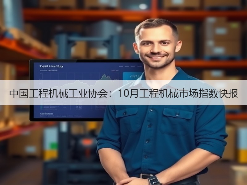 中国工程机械工业协会：10月工程机械市场指数快报
