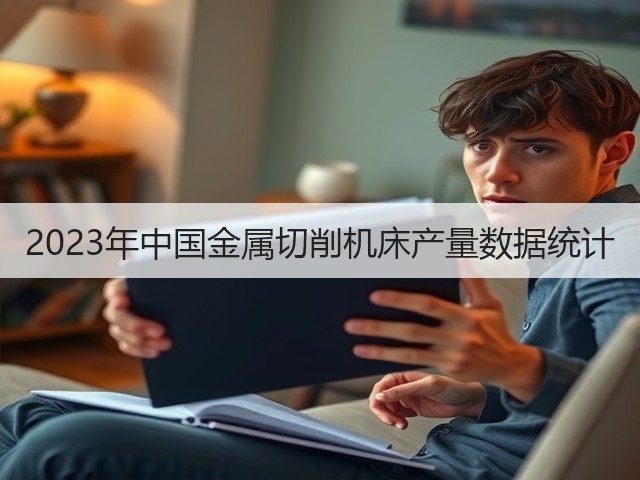 2023年中国金属切削机床产量数据统计(图1) 2023年中国金属切削机床产量数据统计(图1)