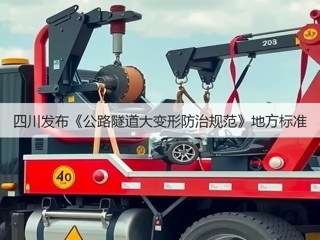 四川发布《公路隧道大变形防治规范》地方标准(图1) 四川发布《公路隧道大变形防治规范》地方标准(图1)