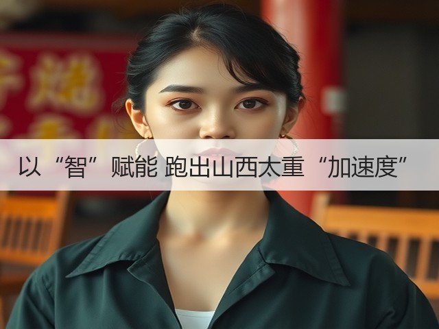 以“智”赋能 跑出山西太重“加速度”(图2)