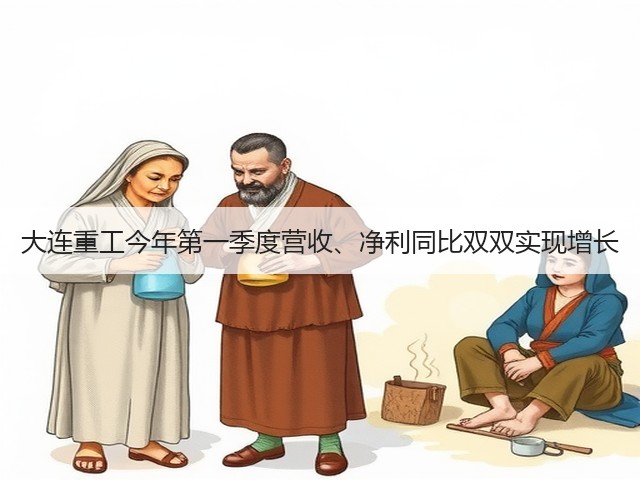大连重工今年第一季度营收、净利同比双双实现增长(图1) 大连重工今年第一季度营收、净利同比双双实现增长(图1)