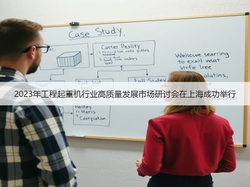 2023年工程起重机行业高质量发展市场研讨会在上海成功举行