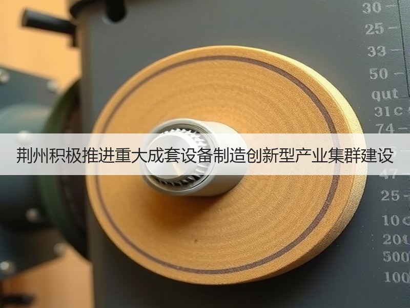 荆州积极推进重大成套设备制造创新型产业集群建设 荆州积极推进重大成套设备制造创新型产业集群建设