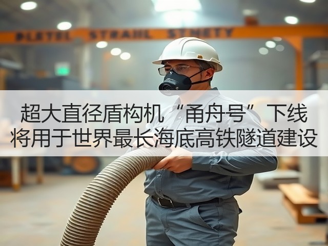 超大直径盾构机“甬舟号”下线 将用于世界最长海底高铁隧道建设(图2) 超大直径盾构机“甬舟号”下线 将用于世界最长海底高铁隧道建设(图2)