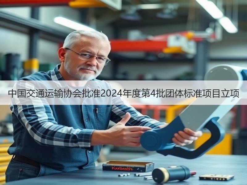 中国交通运输协会批准2024年度第4批团体标准项目立项