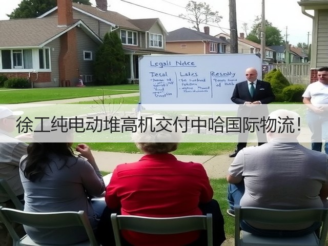徐工纯电动堆高机交付中哈国际物流!(图1) 徐工纯电动堆高机交付中哈国际物流!(图1)