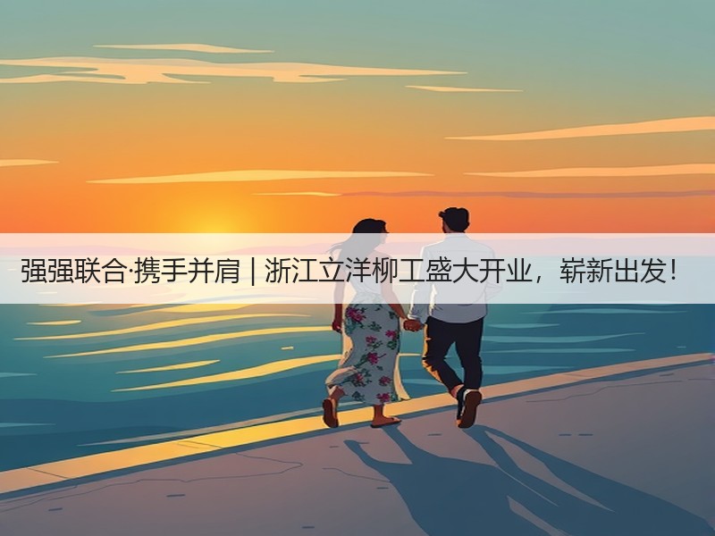 强强联合·携手并肩 | 浙江立洋柳工盛大开业，崭新出发！