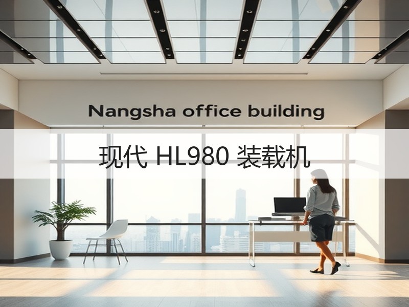 现代 HL980 装载机