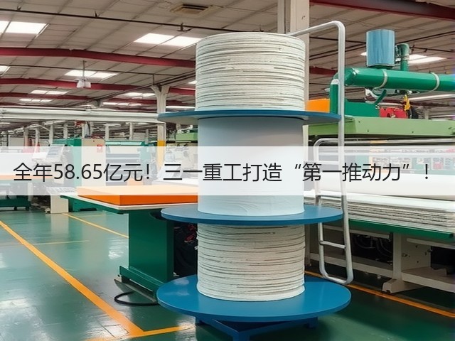 全年58.65亿元!三一重工打造“第一推动力”!(图1) 全年58.65亿元!三一重工打造“第一推动力”!(图1)