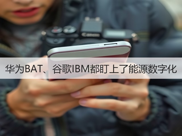 华为BAT、谷歌IBM都盯上了能源数字化(图1) 华为BAT、谷歌IBM都盯上了能源数字化(图1)