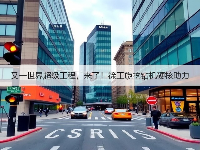 又一世界超级工程，来了！徐工旋挖钻机硬核助力(图2)