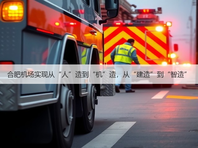 合肥机场实现从“人”造到“机”造,从“建造”到“智造”(图1) 合肥机场实现从“人”造到“机”造,从“建造”到“智造”(图1)