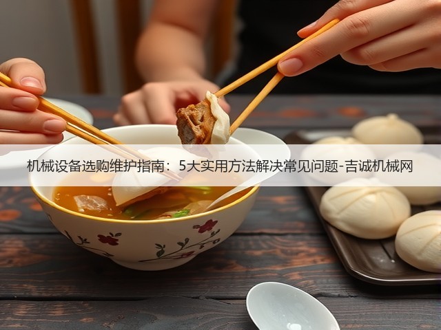 机械设备选购维护指南:5大实用方法解决常见问题-吉诚机械网(图2) 机械设备选购维护指南:5大实用方法解决常见问题-吉诚机械网(图2)