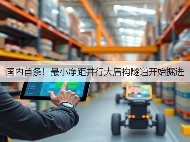 国内首条!最小净距并行大盾构隧道开始掘进(图1) 国内首条!最小净距并行大盾构隧道开始掘进(图1)