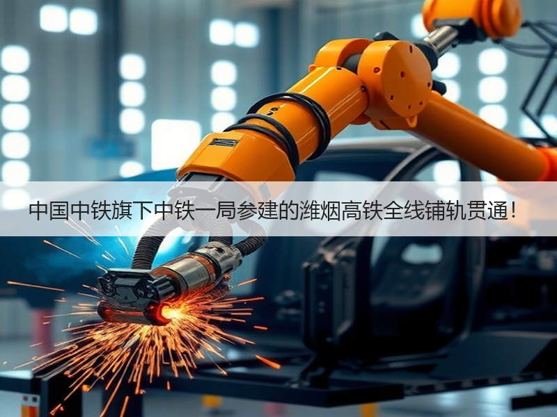 中国中铁旗下中铁一局参建的潍烟高铁全线铺轨贯通！